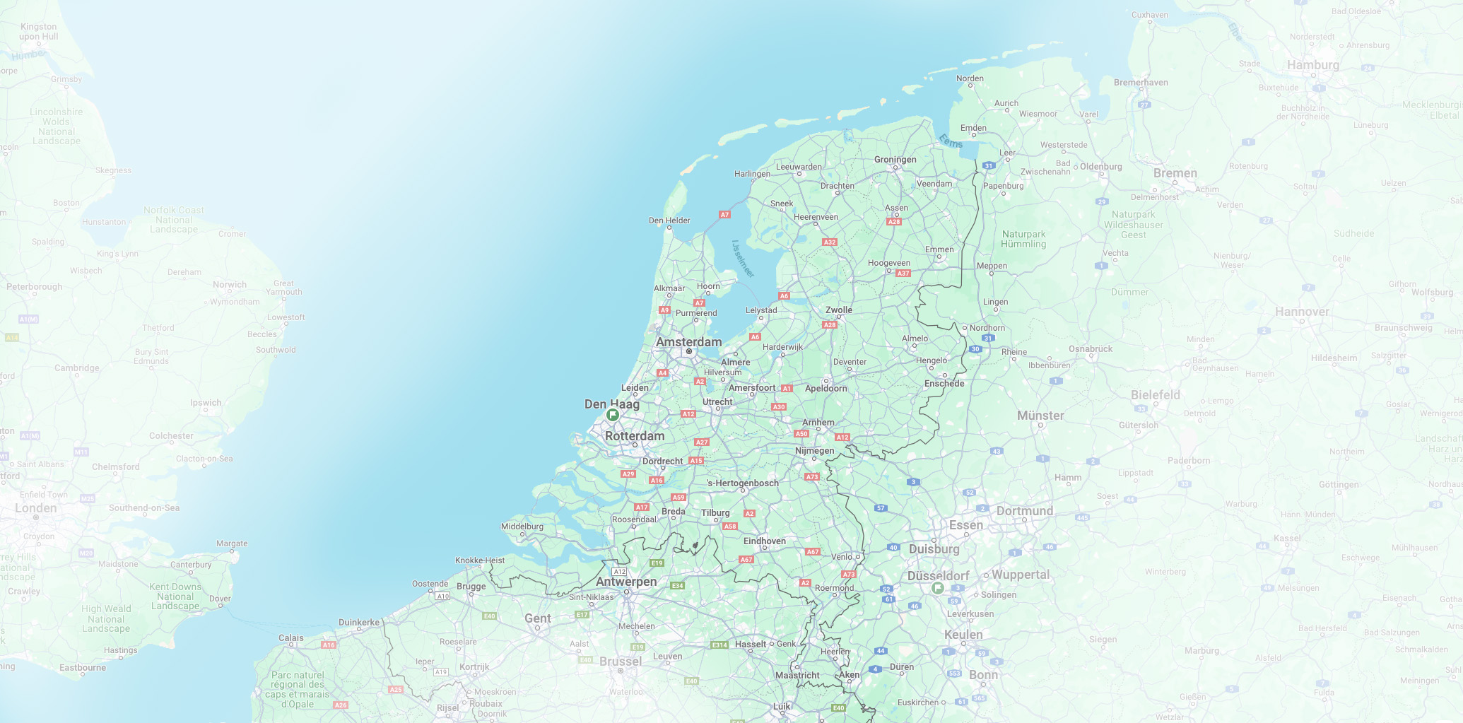 Kaart Nederland